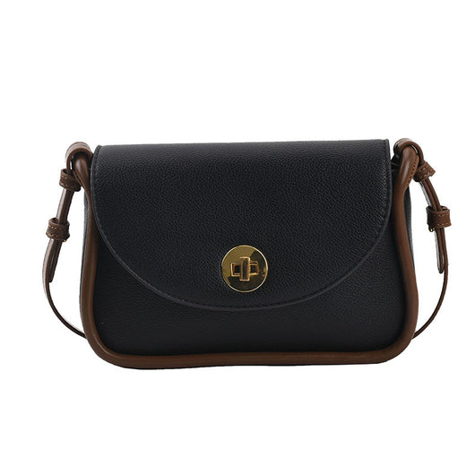 Bolso Bandolera Bicolor de Cuero PU - Diseño Moderno y Versátil - Image 9
