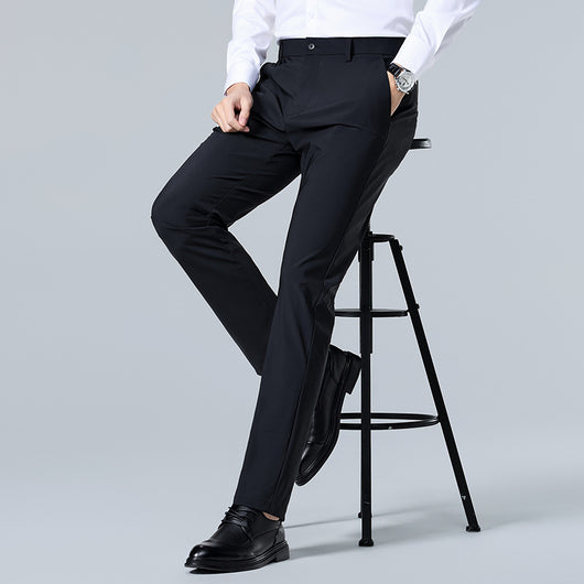 Pantalones de Vestir Primavera Hombre Resistentes a Arrugas sin Planchado - Image 3
