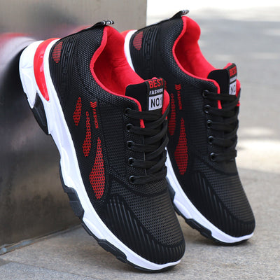 Zapatillas Deportivas Casuales para Hombre en Cuero - Diseño Cálido y Moderno - Image 2