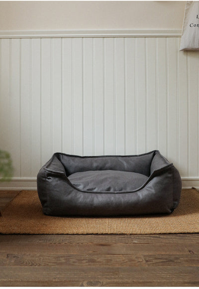 Cama Impermeable para Mascotas - Sofá Nido de Cuero Sintético Premium - Image 12