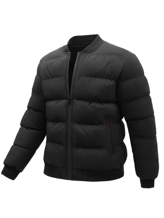 Chaqueta de Algodón con Cuello Tipo Baseball para Hombre - Image 10
