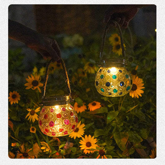 Luz Decorativa Solar Impermeable con Diseño de Onda y Puntos - Image 12