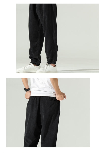 Pantalones Harem Hombre Primavera Verano con Bordado Chino - Image 13