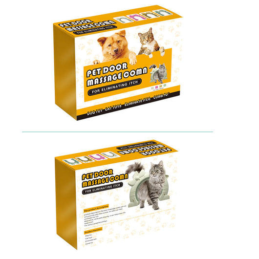Cepillo Rascador de Cerdas para Gatos y Perros - Image 7