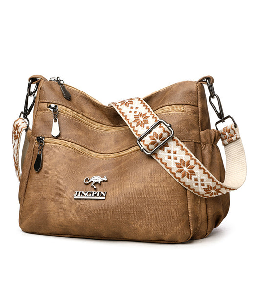 Bolso Tote de Cuero Texturizado para Mujer - Gran Capacidad - Image 34