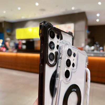 Funda Magnética Transparente con Protección en Cuatro Esquinas - Image 8