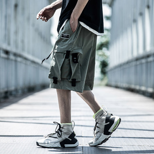 Shorts Funcionales Multi-Bolsillos Streamer para Hombre - Image 12