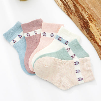 Calcetines Infantiles con Rayas de Colores Arcoíris - Diseño Creativo y Divertido - Image 7