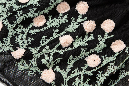 Falda Oscilante de Malla Floral Grande para Auto - Image 12
