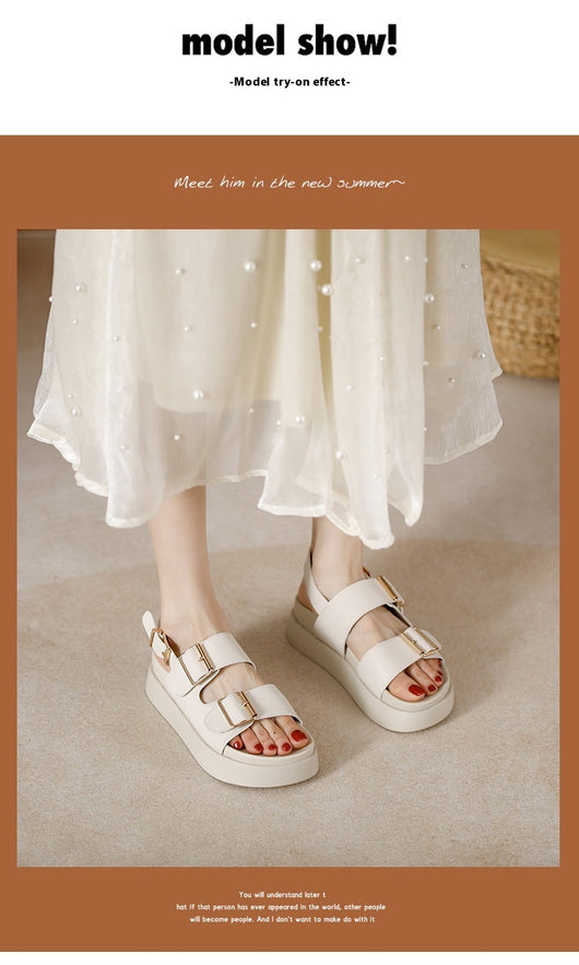 Sandalias Plataforma Versátiles para Verano - Comodidad y Estilo - Image 32