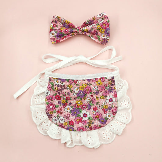 Babero Pañoleta Encaje Gato Estilo Princesa con Decoración - Image 16