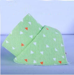 Babero Triangular de Algodón con Diseño Infantil y Doble Botón - Image 6