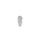 Anel De Abertura De Anel De Unha De Personalidade De Nicho De Moda Anel Duplo De Pedra Da Lua
