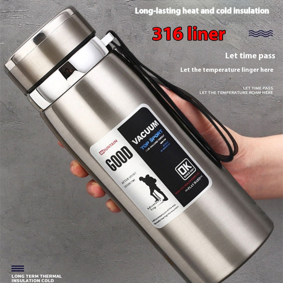 Vaso Térmico Especial para Adultos Mayores 316L - Aislamiento Vacío