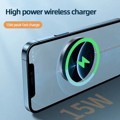Cargador Inalámbrico Magnético 15W para iPhone 17 Pro y Modelos Anteriores - Image 11