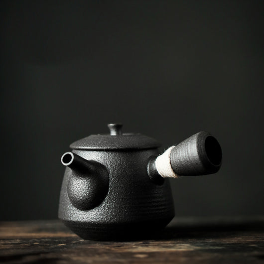 Tetera Cerámica Kung Fu Hecha a Mano - Juego Completo para Té
