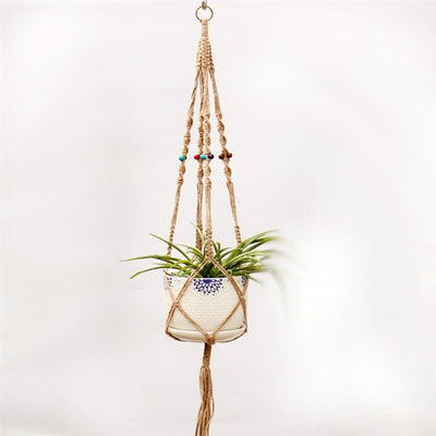 Colgador de Macramé Vintage para Plantas - Image 5
