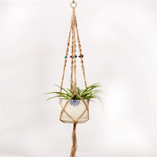 Colgador de Macramé Vintage para Plantas - Image 5