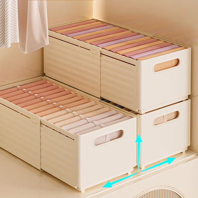 Caja Organizadora de Ropa y Accesorios con Compartimentos
