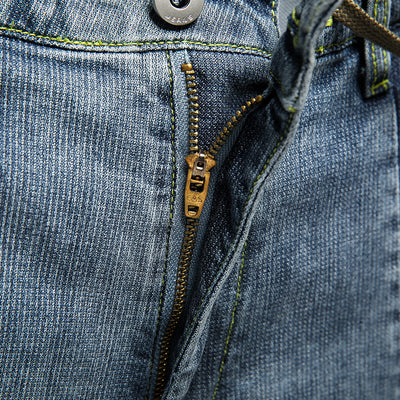 Jeans Cropped Slim Retro Tendencia Coreana Primavera - Image 6