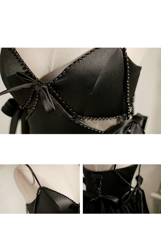 Vestido Corto Industrial Pure Sense Negro - Estilo Compacto - Image 11