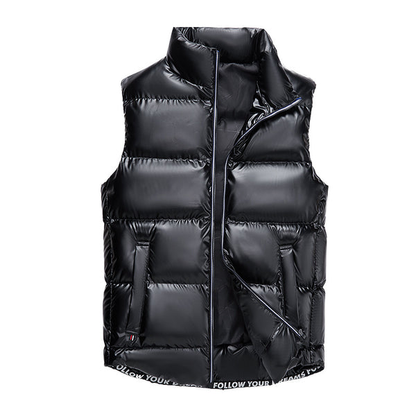 Chaleco Acolchado Brillante para Hombre