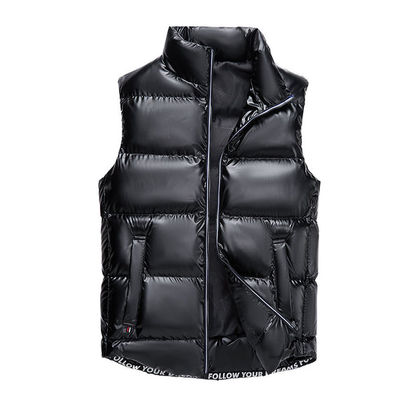 Chaleco Acolchado Brillante para Hombre