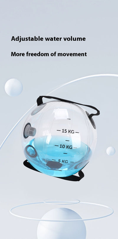 Balón de Fitness con Contrapeso y Sistema de Riego Inflable - Image 11