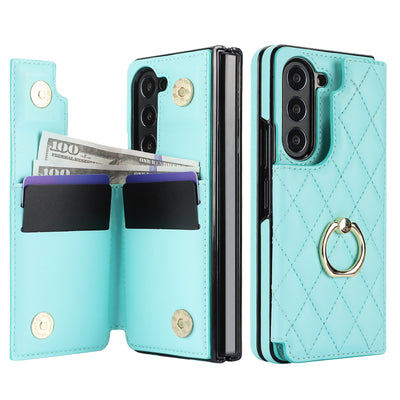 Funda de Cuero con Doble Hebilla para ZFOLD56 y ZFOLD34 - Estilo Clásico - Image 10