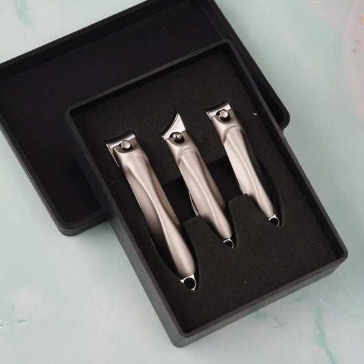 Set de 3 Cortaúñas de Acero Inoxidable Premium - Image 11