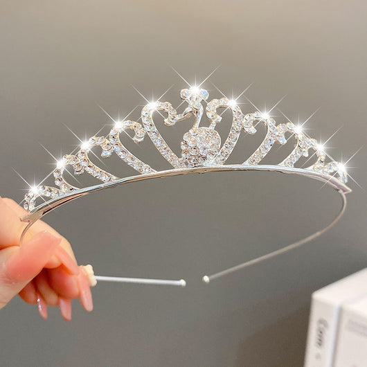 Corona Tiara para Niñas con Clip de Pelo - Accesorio de Princesa - Image 20