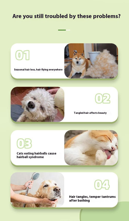 Peine Deslanador para Gatos - Removedor de Nudos y Pelo de Un Click - Image 15