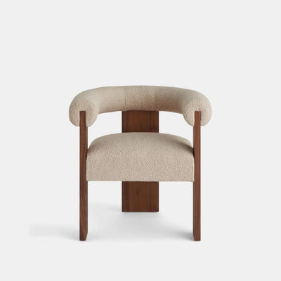 Silla Minimalista con Respaldo Creativo Estilo Francés - Image 8