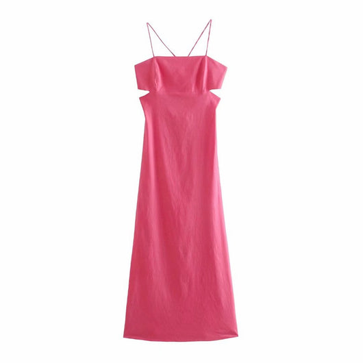 Vestido de Verano para Mujer con Diseño Asimétrico - Estilo Europeo Moderno - Image 9