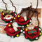 Set Navideño para Mascotas: Calcetines, Guantes, Bufanda y Babero Reno