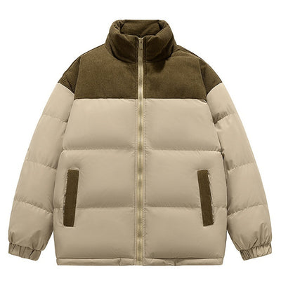 Abrigo Acolchado de Invierno con Capucha para Hombre - Image 16