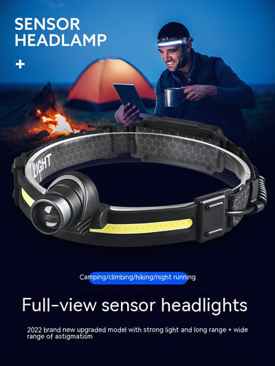 Linterna LED Multifunción con Sensor de Movimiento para Correr Nocturno - Image 7