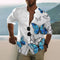 Camisa Estampada de Manga Larga para Hombre