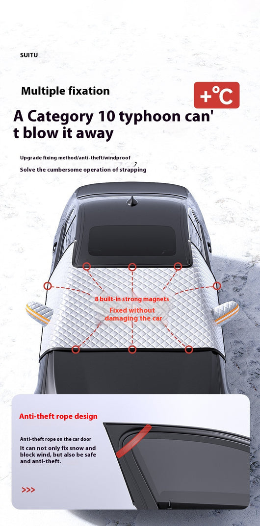 Funda Protectora Antipolvo para Auto con Protección Solar - Image 11