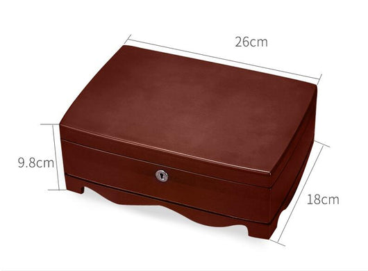 Joyero de Madera Retro Multicapa - Organizador de Joyas Elegante - Image 6