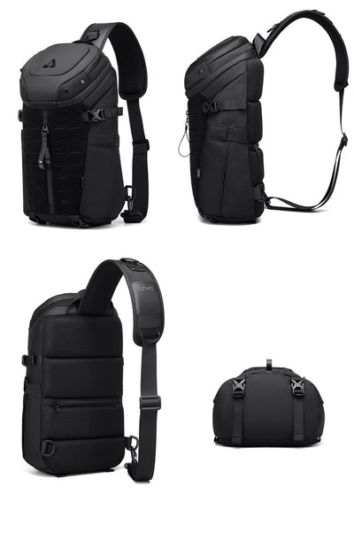 Bolsa Deportiva Impermeable para Hombre con Correa Cruzada - Image 15