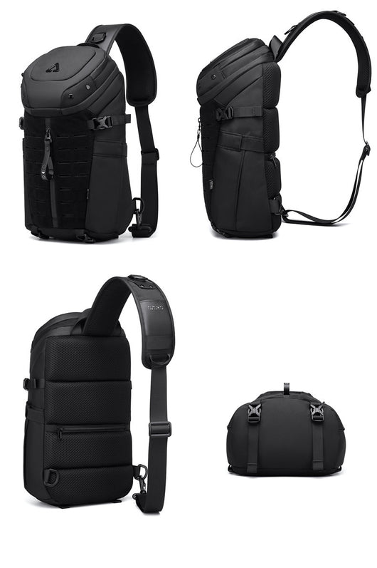 Bolsa Deportiva Impermeable para Hombre con Correa Cruzada - Image 15