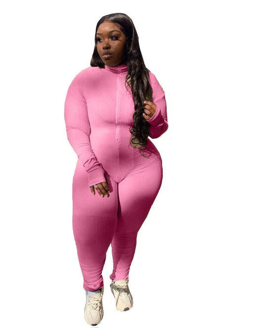 Jumpsuit Ajustado para Mujer con Escote en Pico - Image 8