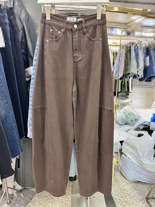 Pantalones Baggy Denim Lavado Banana Estilo Coreano - Image 20