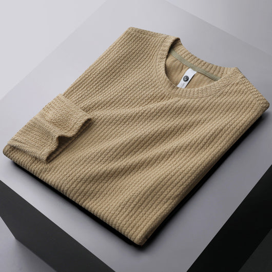 Suéter Grueso Básico para Hombre - Cuello Redondo Clásico
