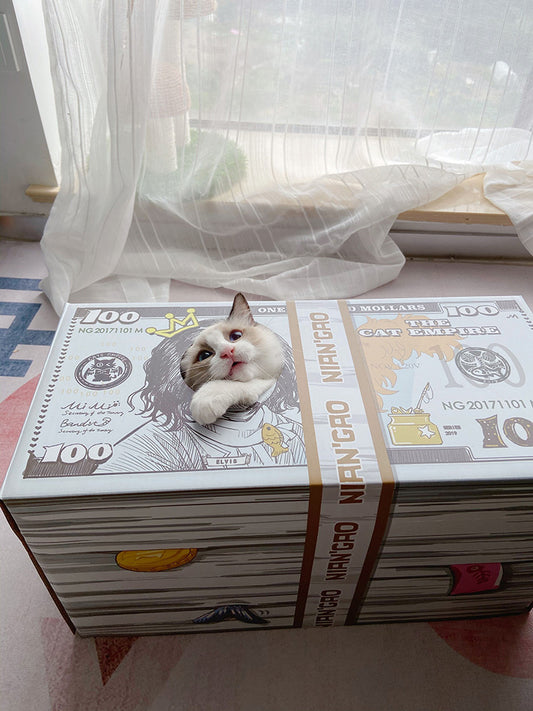 Casa Rascador para Gatos con Cartón Corrugado y Garras - Image 2