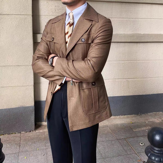 Blazer Premium de Cuello Inglés para Otoño e Invierno - Image 3