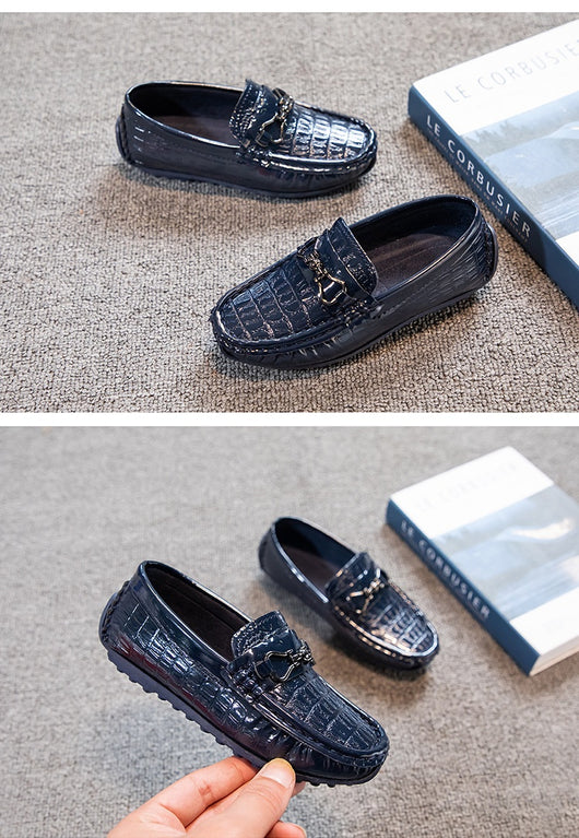 Zapatos de Cuero Estilo Británico para Niños Step On - Image 33