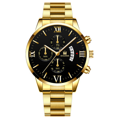 Reloj de Acero Inoxidable para Hombre con Calendario y Movimiento de Cuarzo - Image 7
