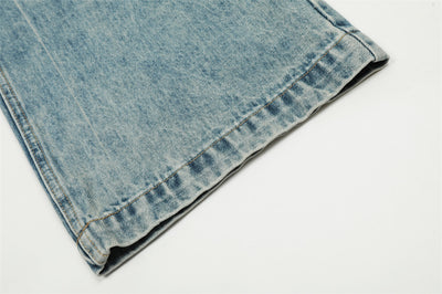 Pantalones Vaqueros Holgados para Hombre - Corte Recto Casual - Image 11